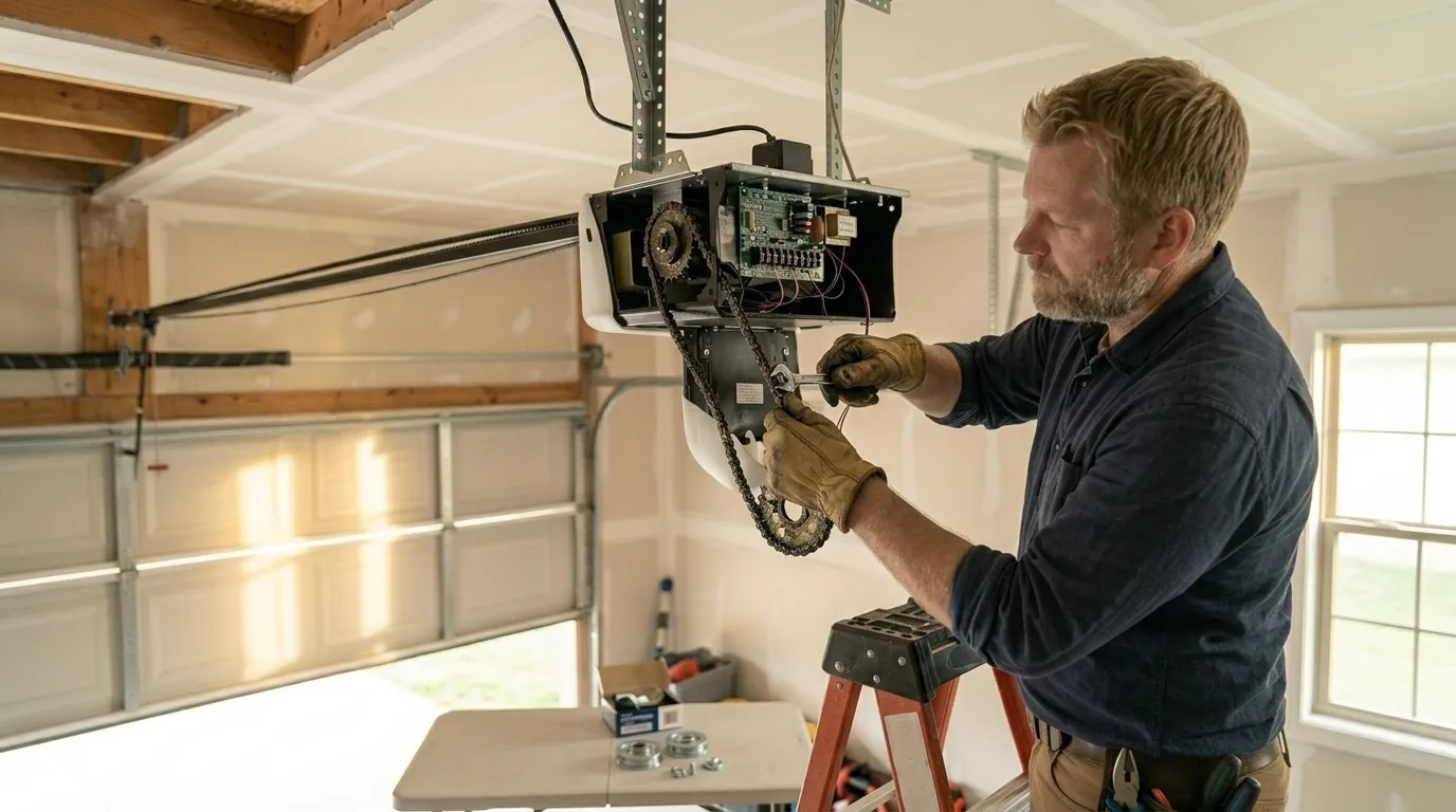 Garage Door Opener Installation for Chicopee's Older Housing Stock in Chicopee