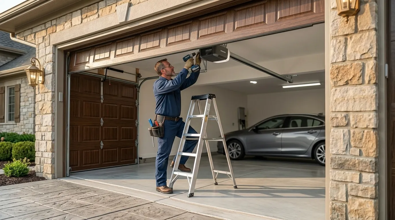 Garage Door Opener Installation for Westfield Homes in Chicopee