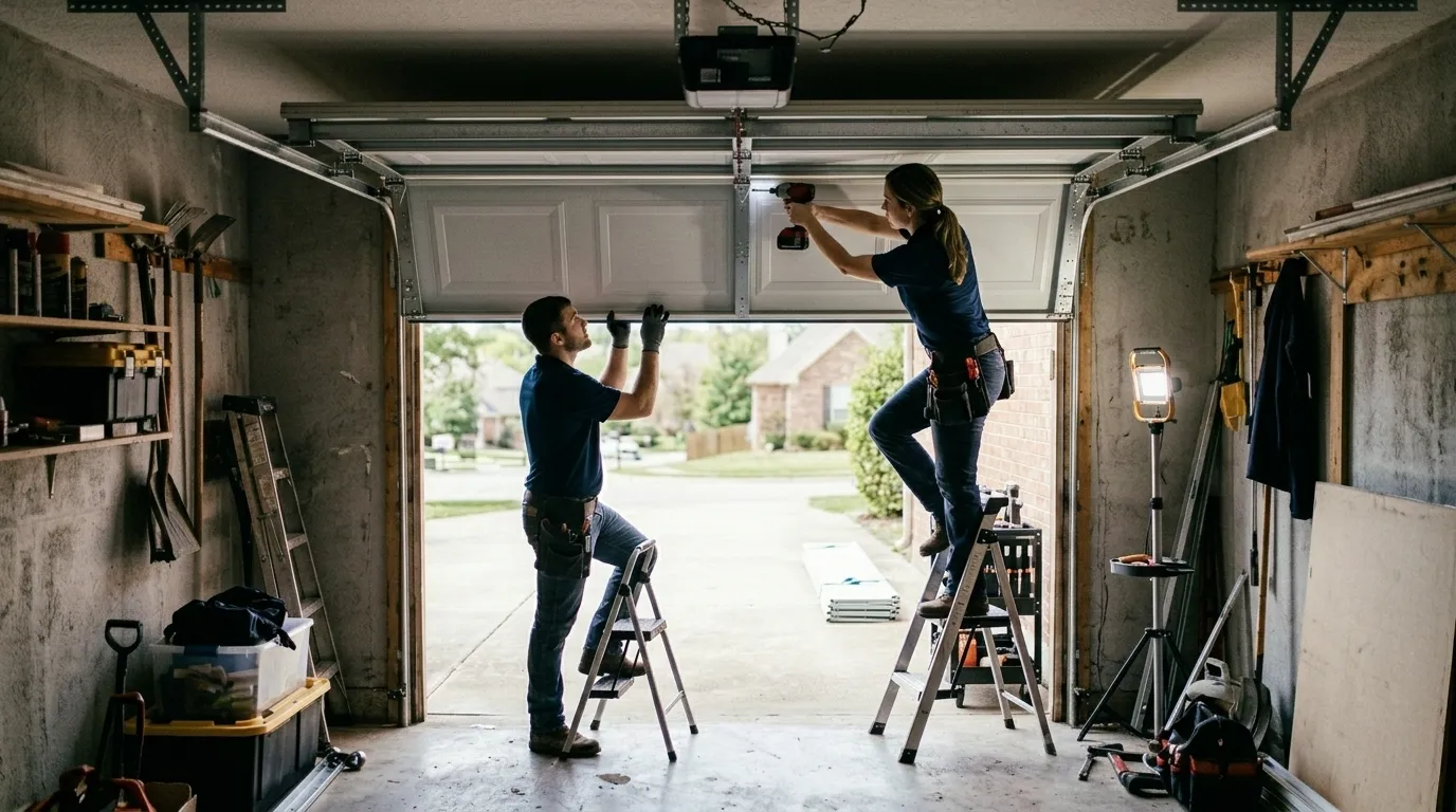 Garage Door Panel Replacement Around Chicopee in Chicopee