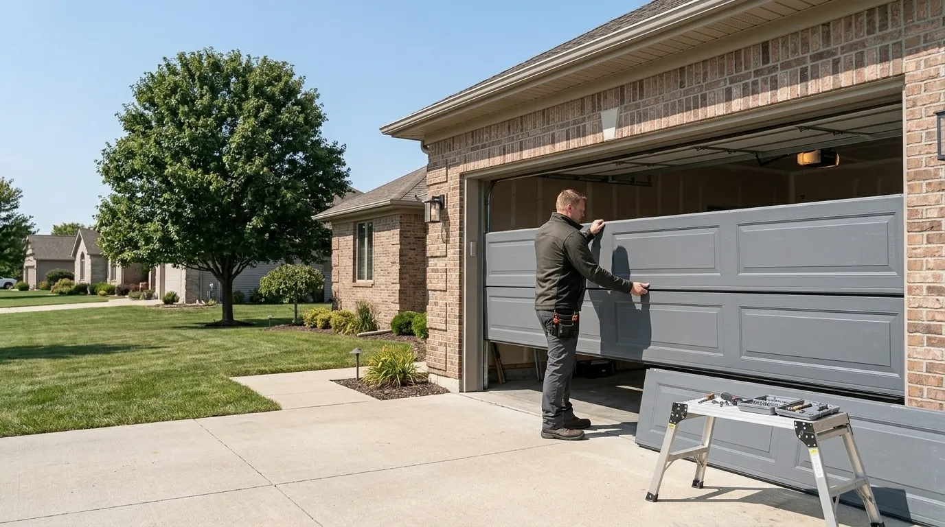 New Garage Door Installs for Holyoke's 1948-Era Housing Stock in Chicopee