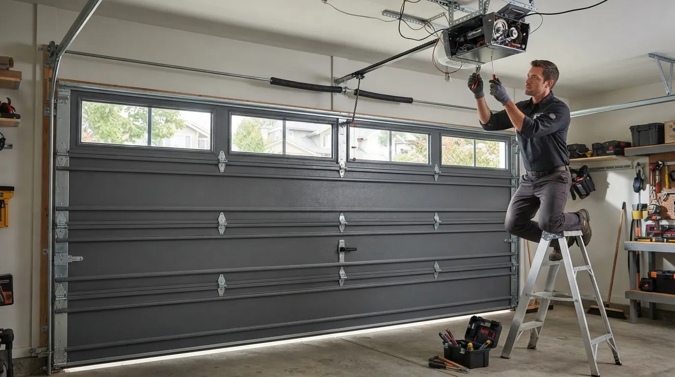Opener Installation for Southwick's Newer Garage Stock in Chicopee