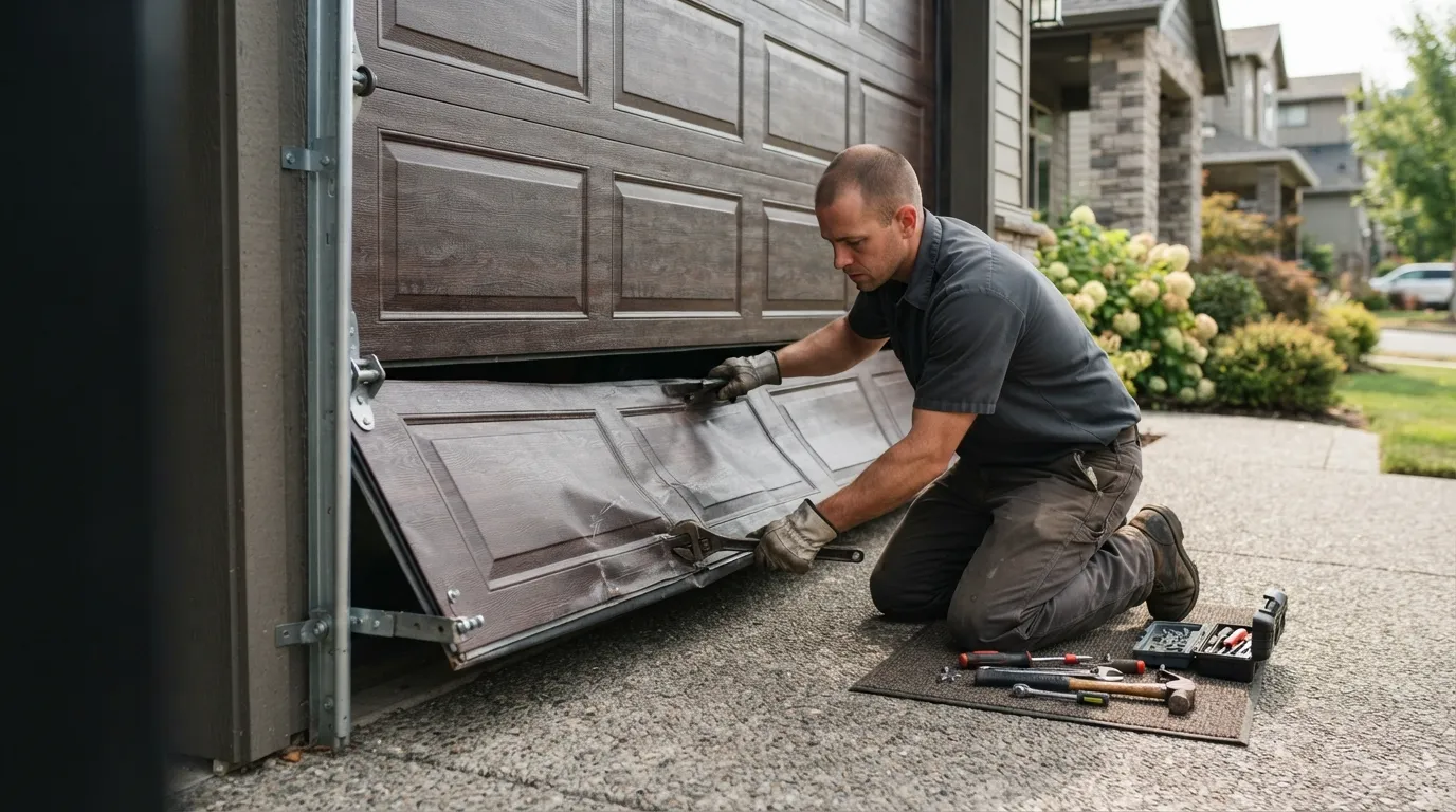Panel Replacement for Northampton's Older Single-Car Doors in Chicopee
