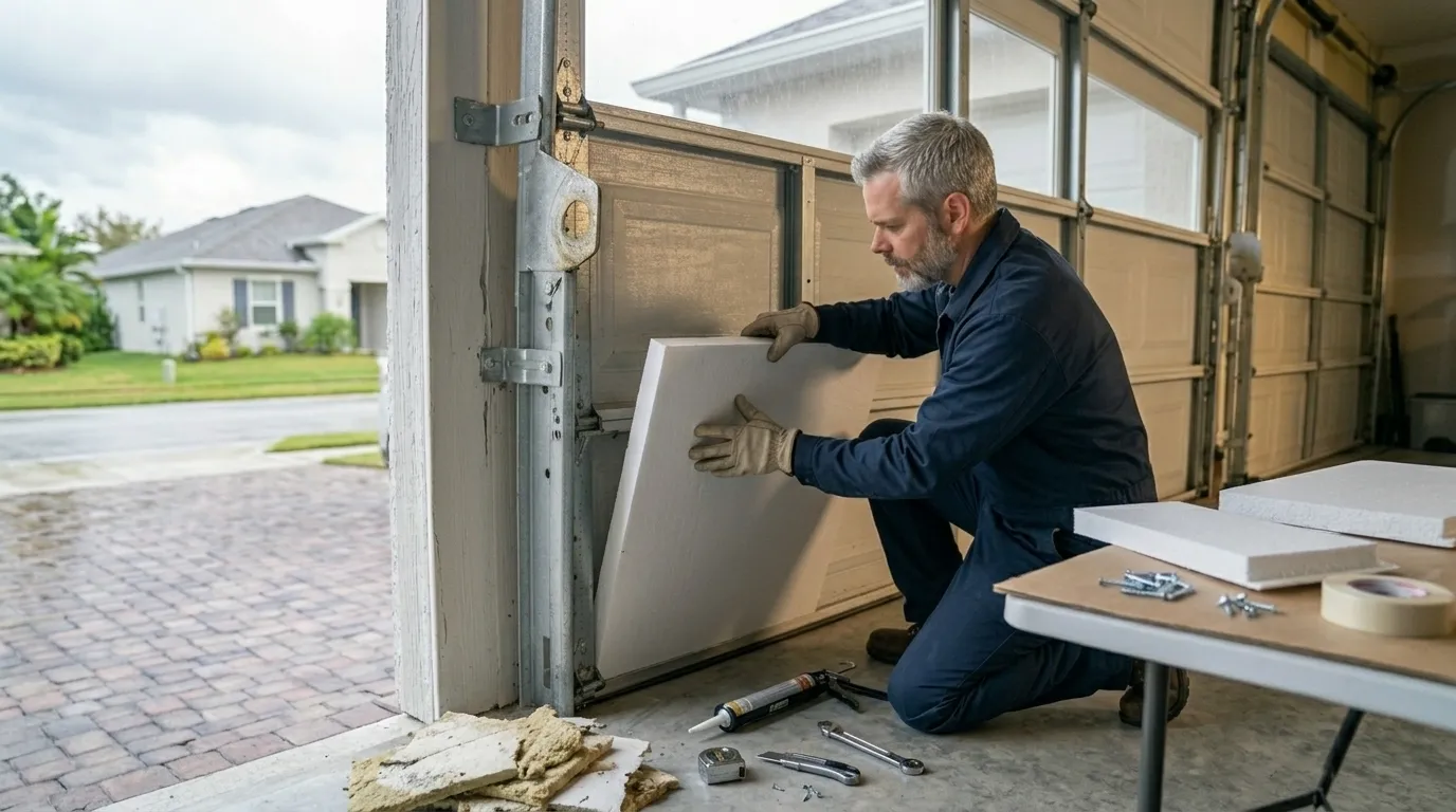 Panel Replacement for Southampton's Early-1980s Garage Doors in Chicopee