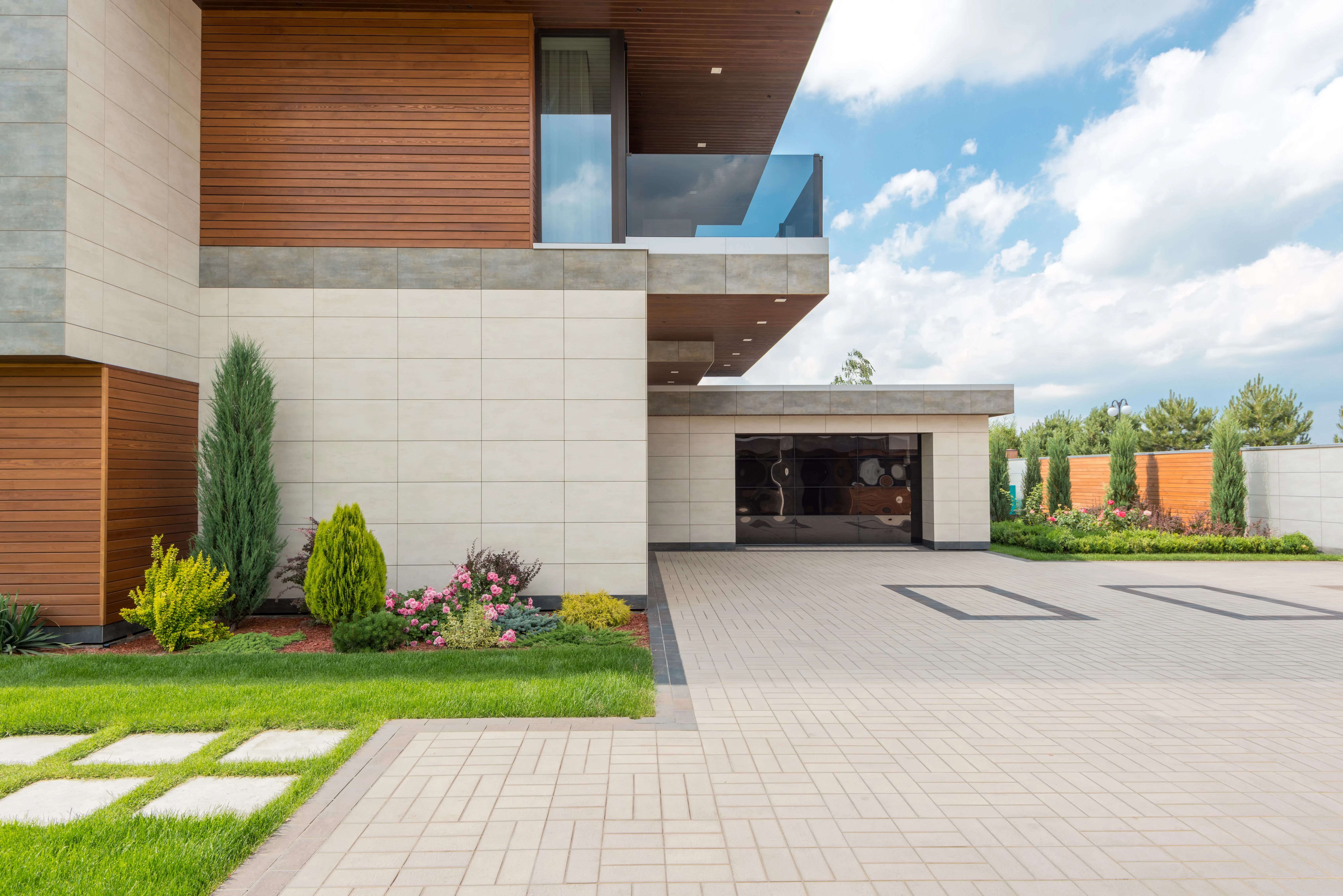 Residential garage door in Ware